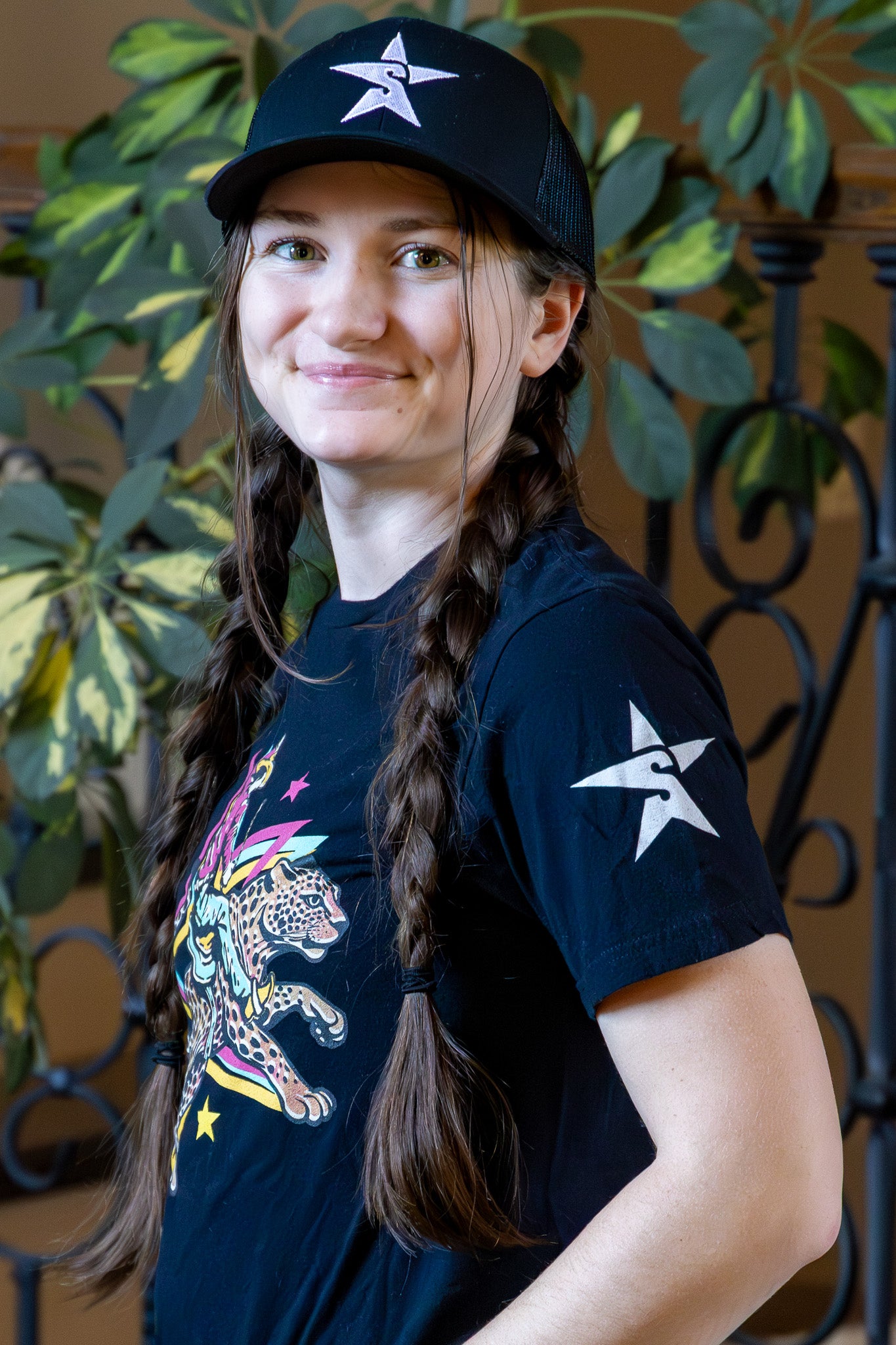 Rodeo Leopard Short-Sleeve Unisex T-Shirt