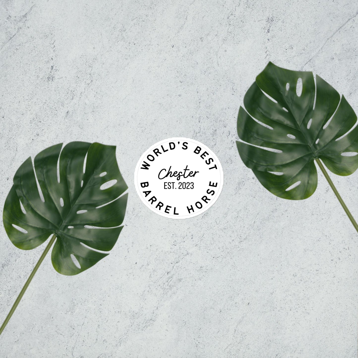 WBBH Bubble-free stickers