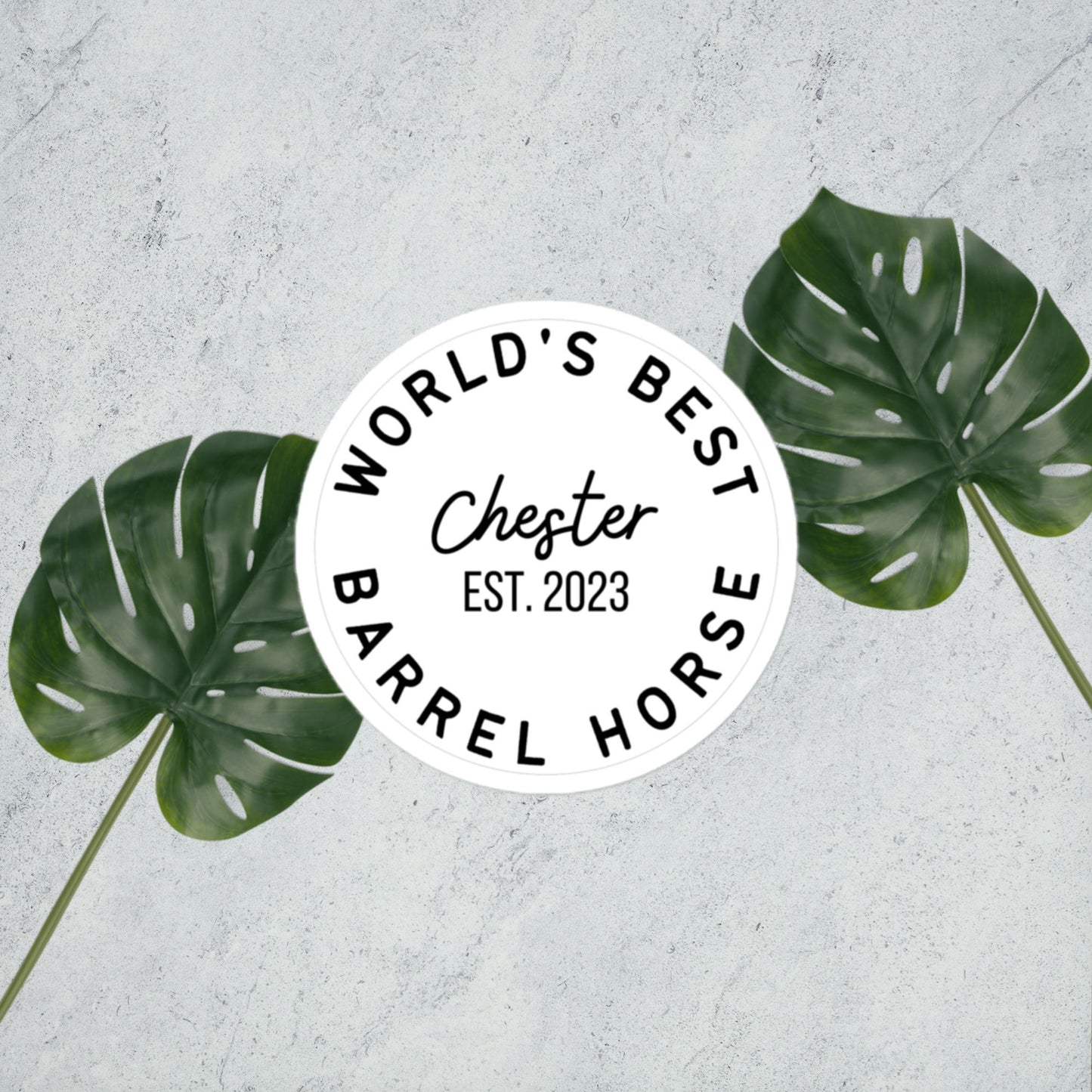 WBBH Bubble-free stickers
