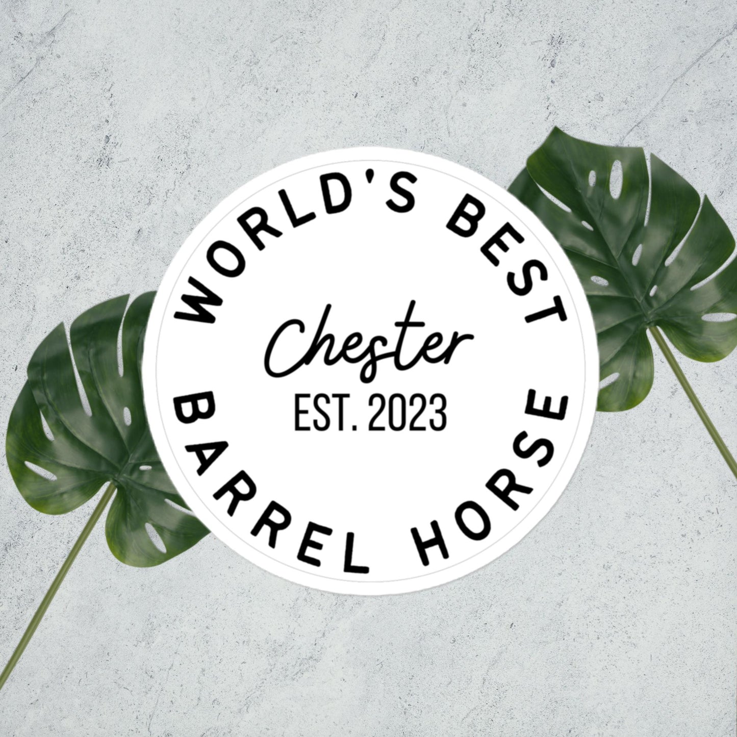 WBBH Bubble-free stickers