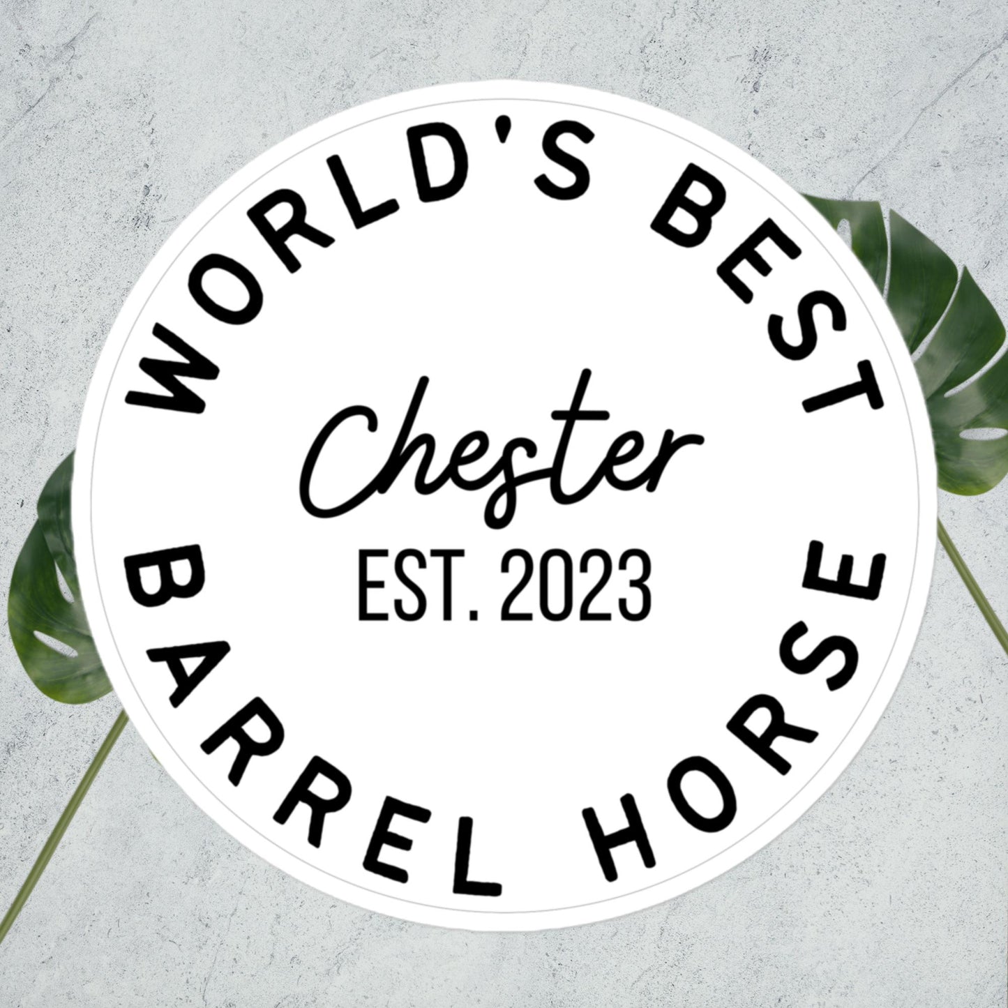 WBBH Bubble-free stickers