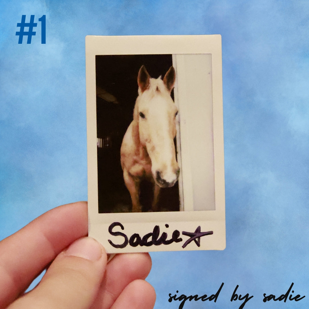 Sadie Signed Instax Minis