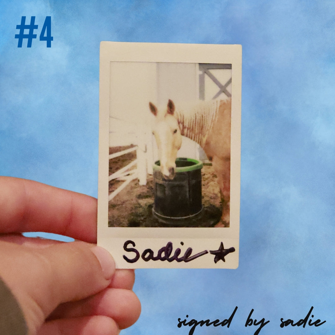 Sadie Signed Instax Minis