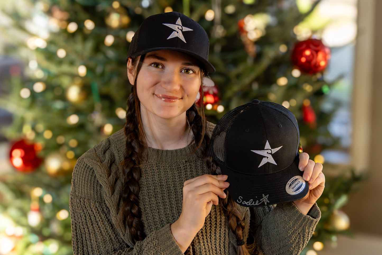 SIGNED Sadie Star Logo Cap