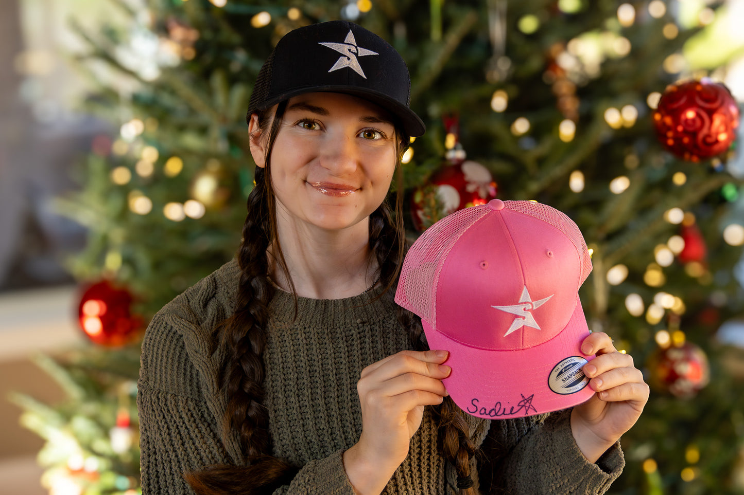 SIGNED Sadie Star Logo Cap