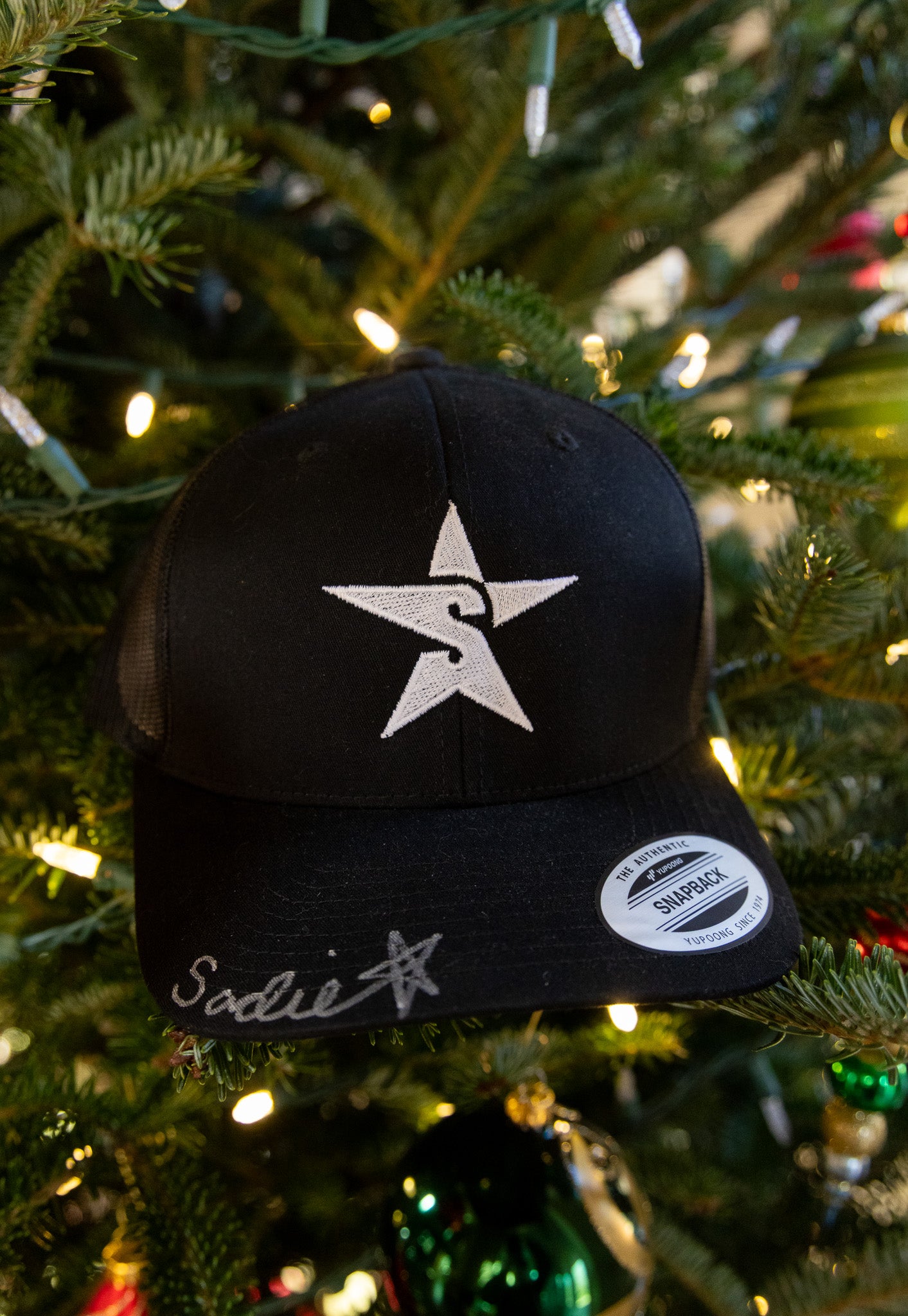 SIGNED Sadie Star Logo Cap