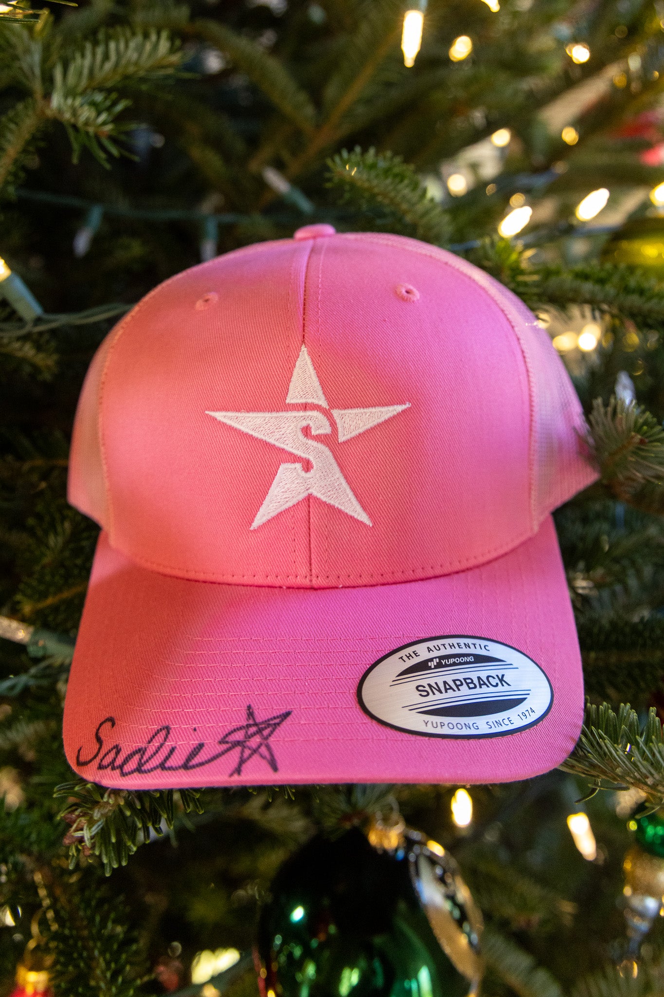 SIGNED Sadie Star Logo Cap