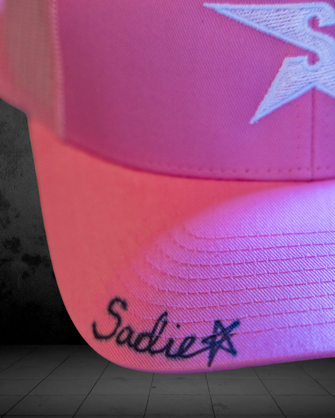 SIGNED Sadie Star Logo Cap