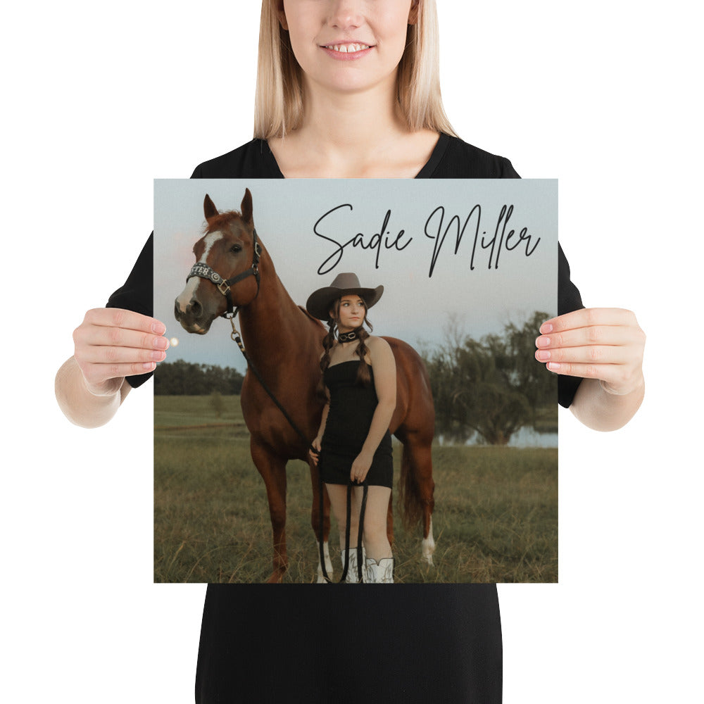 Sadie Miller and Chester Poster
