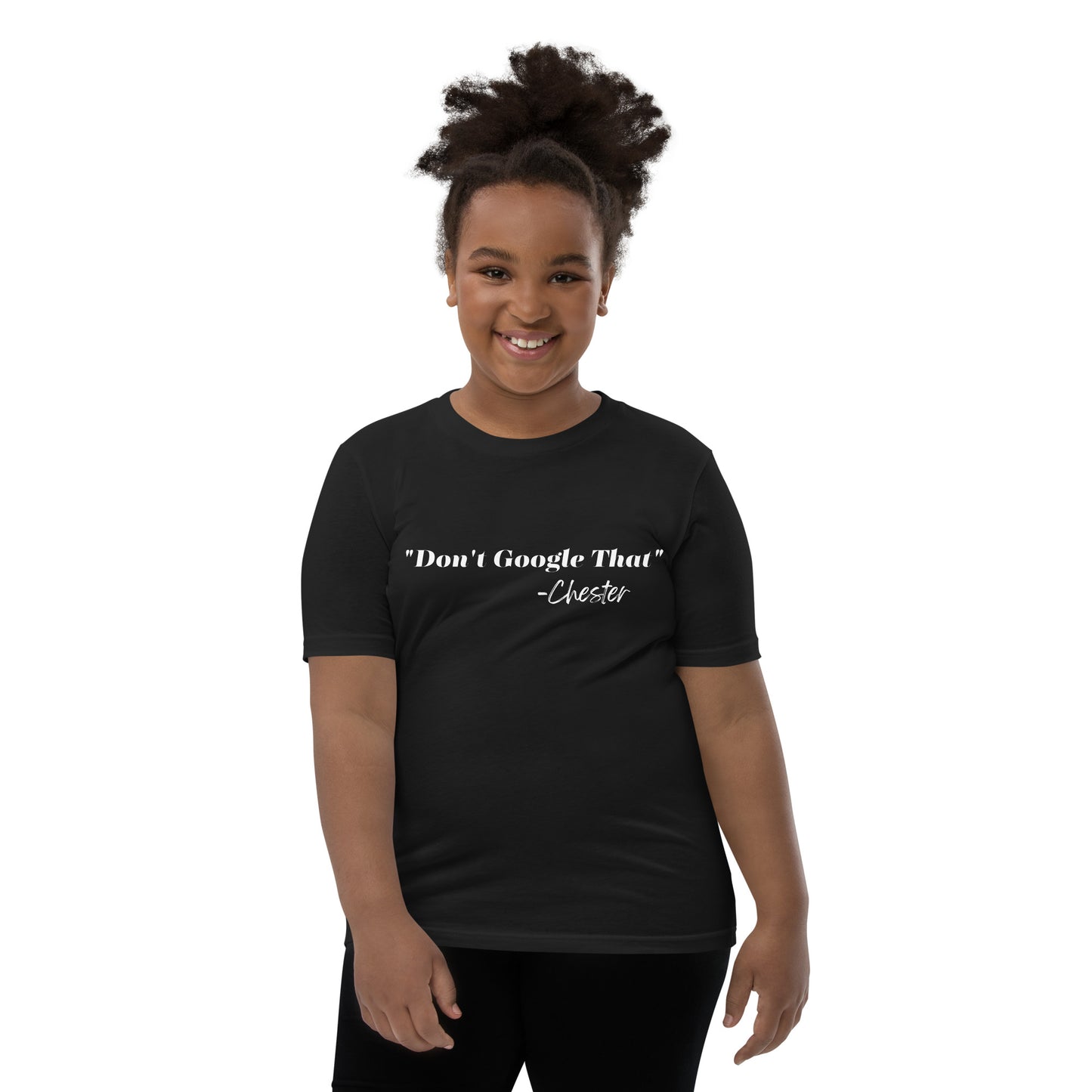 "Don't Google That" Youth Short Sleeve T-Shirt